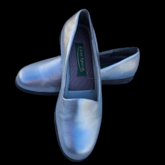 NWB EASY SPIRIT Women’s Pewter Slip On Loafers - Size 8M - Picture 5 of 6